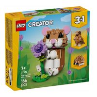 lego 31376 lindo hamster con flor lego creator