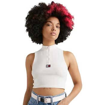 Tommy Jeans Camiseta tirantes badge para mujer
