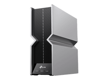 Repetidor Wi-Fi - TP-Link RE800BE, 7, Tri-Banda con Puertos Multi-gigabit y EasyMesh, 19 Gbps, Plata negro