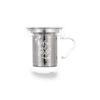 taza de infusiones decorada vidrio borosilicato 35 cl