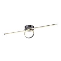 lampara de techo led ventus 18w