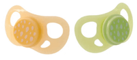 twistshake chupete verde cactus y beige caramelo 6m 2 uds