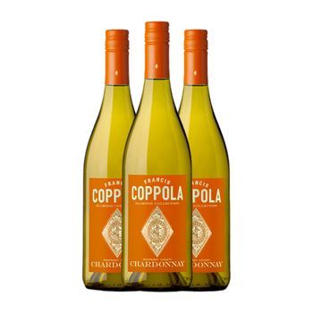 Francis Ford Coppola Vino Blanco Diamond California Crianza 75 Cl 13.5% Vol. (pack De 3 Unidades)