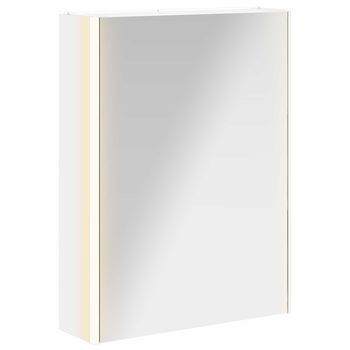 Armario Con Espejo De Baño | Mueble De Baño 53,5 X 15,5 X 70 Cm