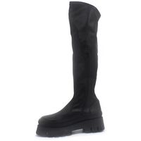 divine follie botas stivale alto zeppa combact nero f194 para mujer