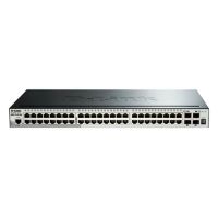 switch d-link dgs-1510-52x gestionado 48 puertos gigabit 4 sfp l3