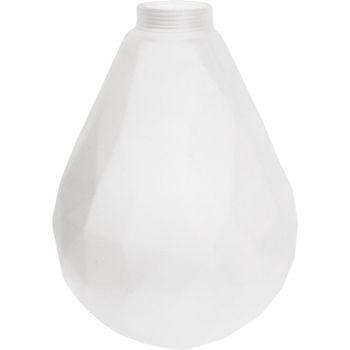 Tulipa joceline de cristal blanco d.13xalt.18cm, para e14