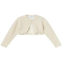 mayoral abrigo 308 rebeca tricot beige para nina