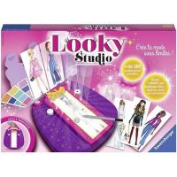 kit de diseno de moda ravensburger looky studio con led para ninos