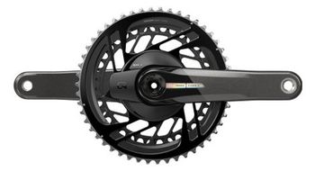 Sensor de potencia platos y bielas sram force d2 dub 50 37 dientes 2x12v negro  sin caja