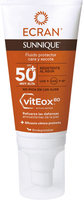 ecran sunnique fluido protector facial cara y escote spf50 50 ml