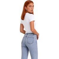 calvin klein jeans camiseta lv047g807g para mujer