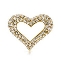 colgante plata 925 corazon con circonita