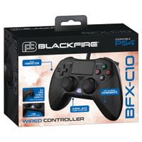 blackfire mando usb con cable 3m bfx-c10 para ps4