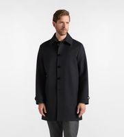 harmont  blaine para hombre k0r3290406920 abrigo corto en lana tecnica gris oscuro xl casual clasico