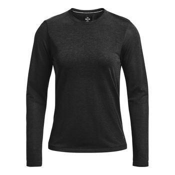 Under Armour Seamless Stride Top De Running Mujeres-Negro