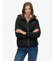 superdry para mujer w5011986a chaqueta cortavientos essential tri negro xl casual poliester