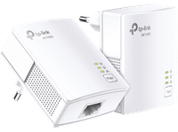 kit adaptadores plc - tp-link tl-pa7017 puerto gigabit av1000 ahorro energia 2 unidades blanco