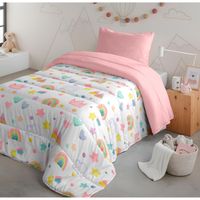 cool kids - edredon nordico infantil estampado - 100 algodon - extra suave - cama 90105 cm - fabricado en espana