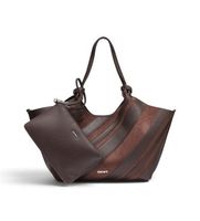 dkny para mujer r63ame49 bolso paula mediano marron osfa casual poliuretano