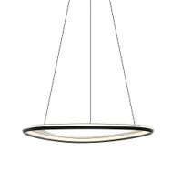 lampara colgante diseno negra led