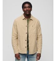 superdry para hombre m4010681a sobrecamisa de molesquin merchant store beige xxl casual algodon manga larga