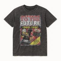 back to the future tops y camisetas tv35305 para mujer