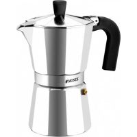 cafetera italiana monix m620001 1 taza aluminio recubrimiento antiadherente mango baquelita