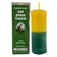 velon ritualizado de san judas tadeo con saquito y pergamino estudios y casos imposibles