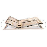somier de laminas con 28 listones 7 regiones 90x200 cm