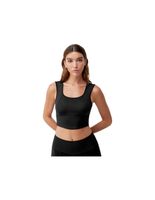 top born living yoga alisha negro mujer