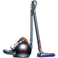 dyson big ball multifloor 2 cylinder bagless vacuum cleaner - grey  yellow grey