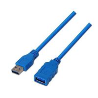 nanocable cable usb 30 alargador machohembra 2m azul