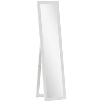 Espejo cuerpo entero 37x3.8x157 cm blanco