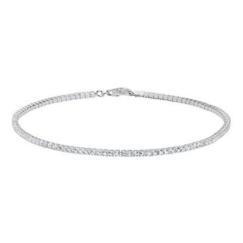 Pulsera de mujer de plata 925 circonitas cúbicas