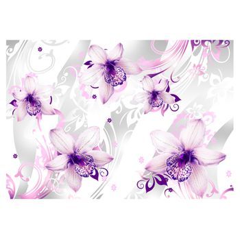 Papel Pintado 3d - Sonidos De Sutileza - Violeta (300x210 Cm)