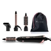 bellissima ceramic air 11886 secador 3 en 1 con cepillo y tenacillas rosa 18m