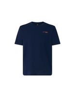 camiseta oakley fingerprint b1b azul marino hombre