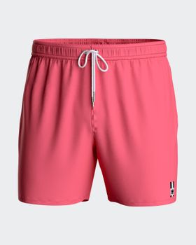 Short de baño liso