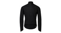 chaqueta cortavientos resistente al agua poc pure lite splash negro uranio
