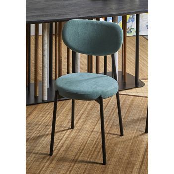 Silla Maui Turquesa 45x45x85 Cms