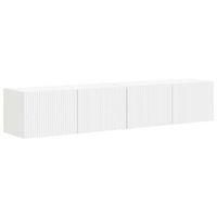 mueble de tv montado en la pared 2 uds  mueble de salon  gabinete de tv 785 x 31 x 295 cm
