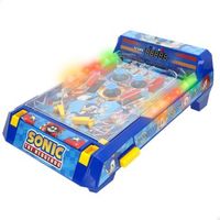 sonic - pinball de juguete con marcador electronico luz y sonido