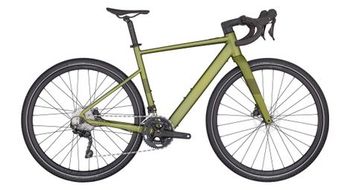 Scott speedster gravel eride 50 bicicleta electrica para gravilla shimano grx 10s 250wh 700 mm verde