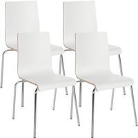 set de 4 sillas apilables gahanna madera blanco 49x49x85 cm clp