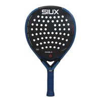 siux - pala de padel diablo pro 2026 royal blue nivel profesional forma lagrima - equilibrio entre potencia y control