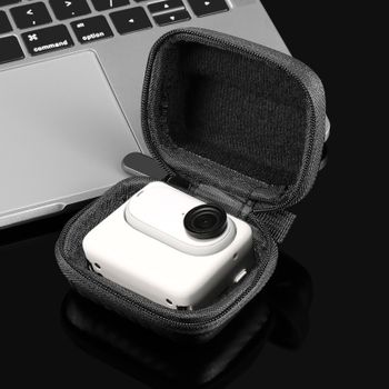Funda PULUZ para Insta360 GO 3 / GO 3S Mini bolsa de cuerpo portátil de fibra de carbono EVA bolsa de almacenamiento Accesorios