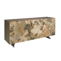 aparador madera taupe metalizado angel cerda 3270 180x50x80
