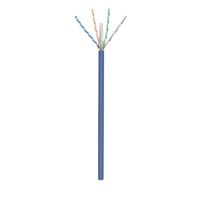 cable de red goobay 96097 cat6a uutp 305 m azul