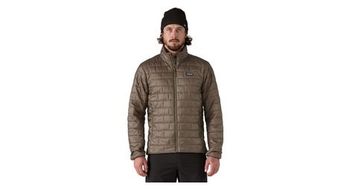Doudoune patagonia nano puff homme marron